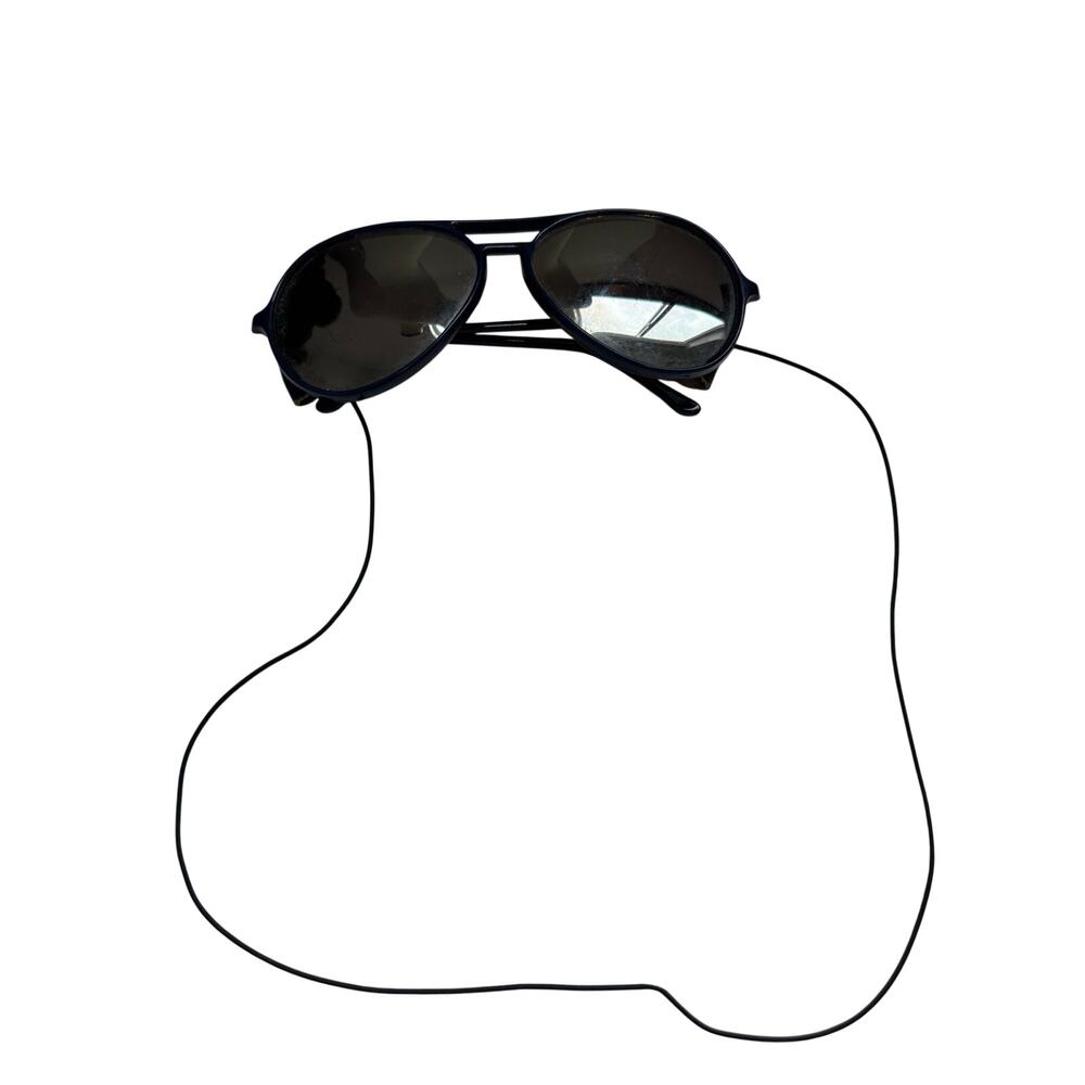 Vintage 1980s SnowKing Dark blue ski Aviator sunglasses
